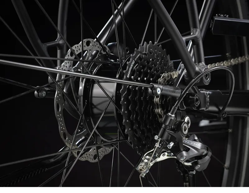 Trek Fx+ 2 Electric Hybrid Bike in Satin Black-8